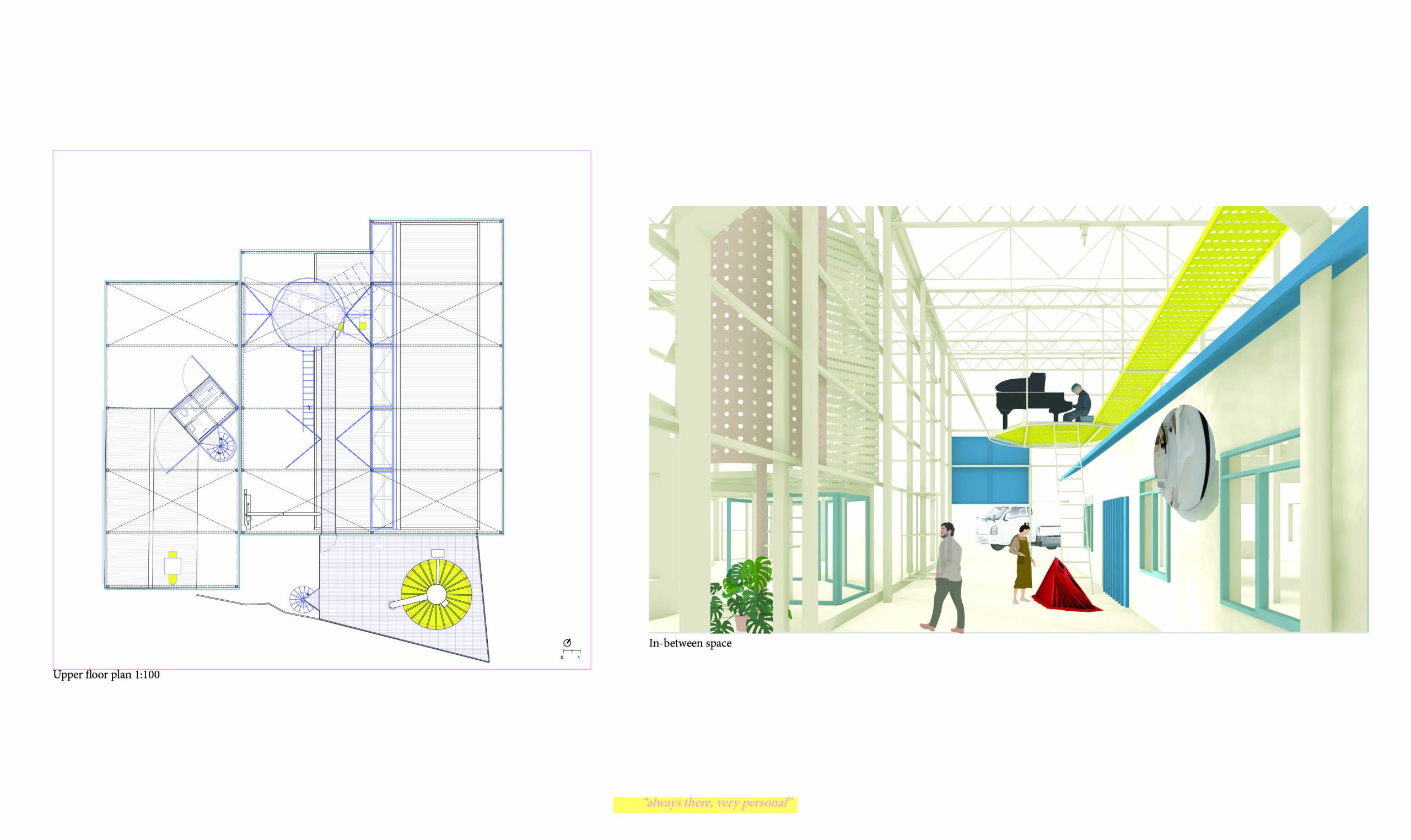  Selected project – Sunghoon Go – Always there, very personal  Perspektive